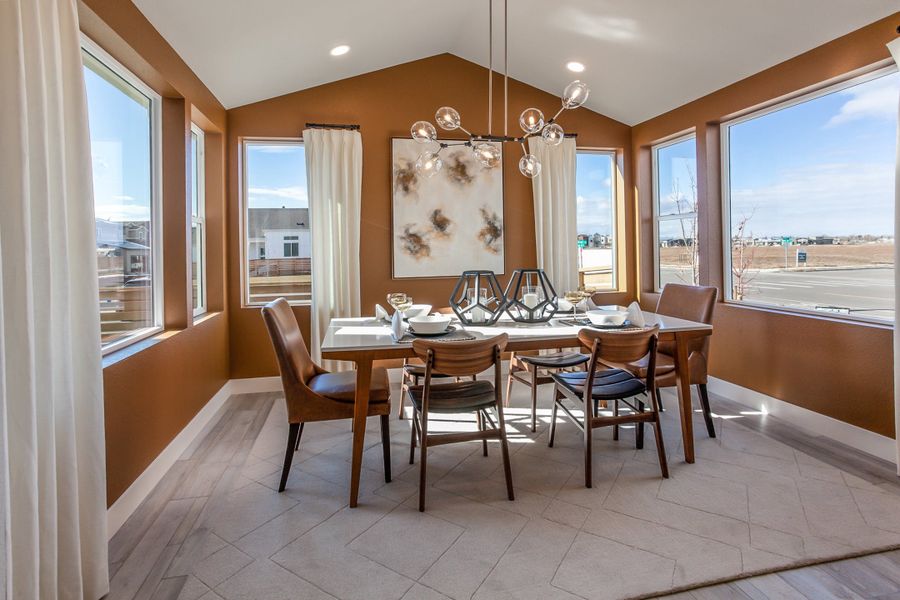 Representative furnished interior of a home built from the Galileo by Hartford Homes in Trailside, Timnath (Image 16).