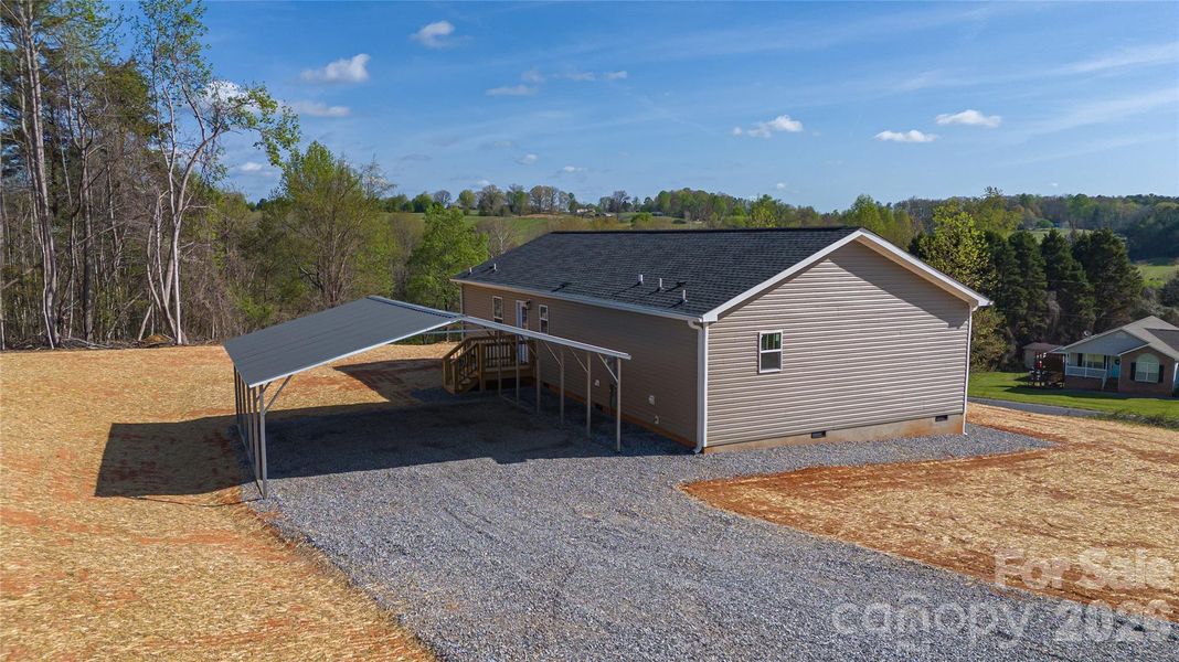 Exterior details and patio area of a home in , Morganton (Image 15). Exterior details and patio area of a home in , Morganton (Image 15).