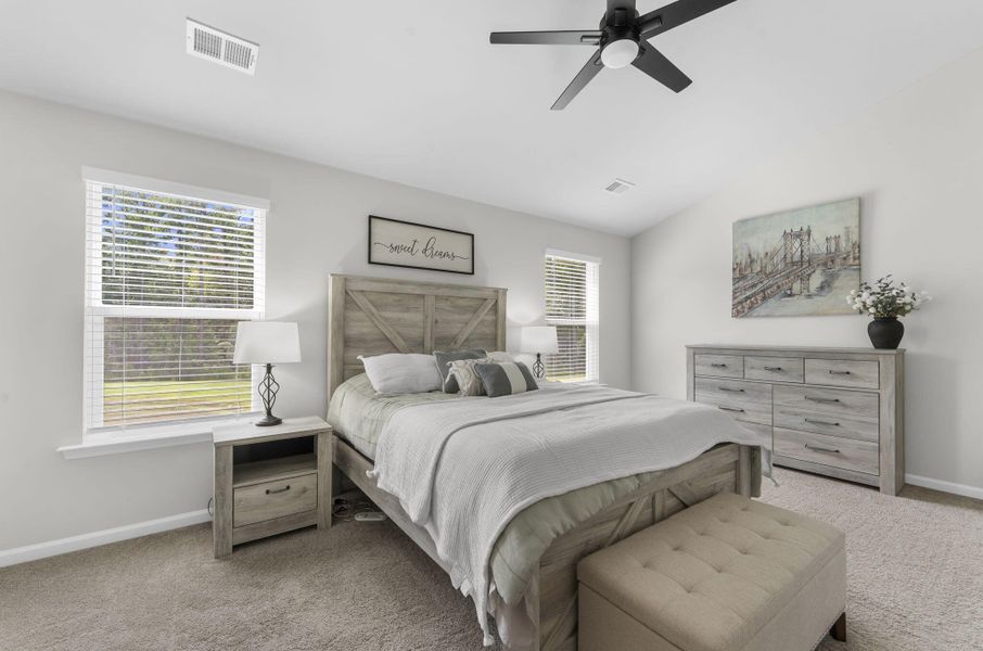 Furnished interior view inside a new home in , Summerville (Image 12). Furnished interior view inside a new home in , Summerville (Image 12).