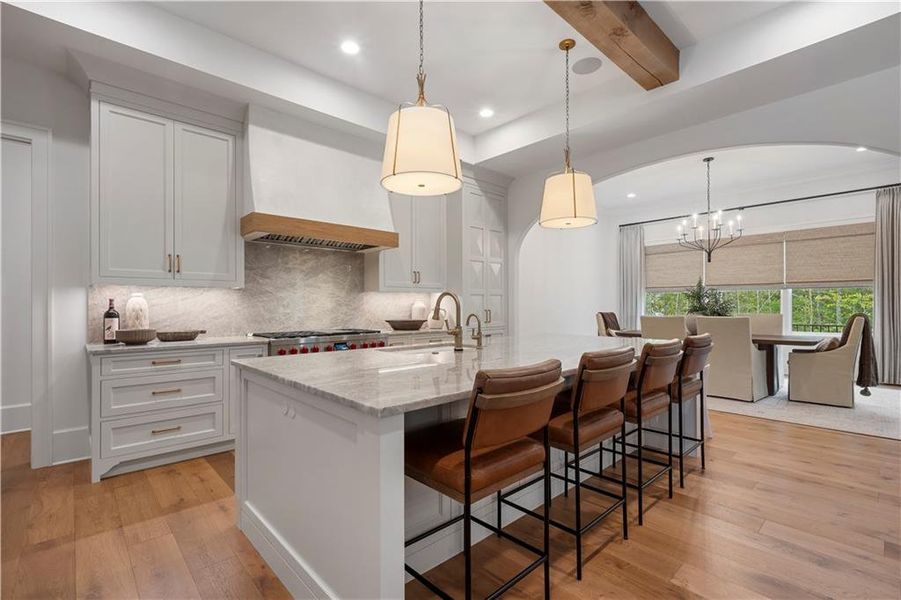 Furnished interior view inside a new home in , Alpharetta (Image 40).