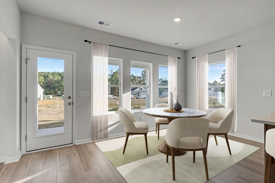 Furnished interior view inside a new home in Hainer Place, Conway (Image 8).