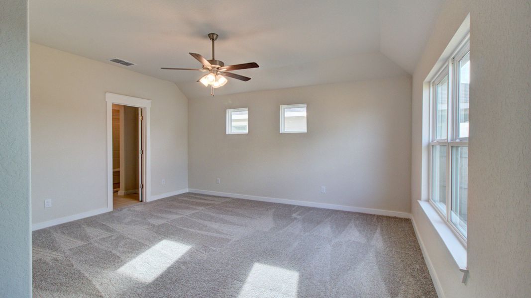 Furnished interior view inside a new home in Cloud Country, New Braunfels (Image 22).