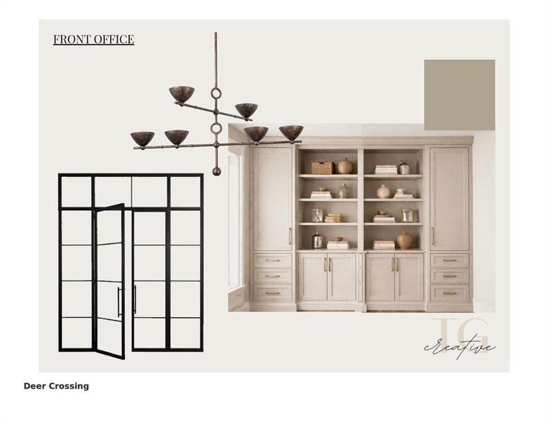 Sample of building materials used in homes in , Gunter (Image 4).