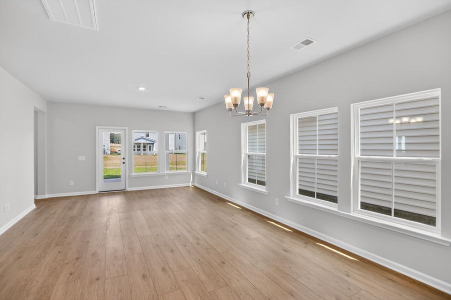 Spacious, unfurnished interior of a new home in Sweetgrass at Summers Corner, Summerville (Image 10). Spacious, unfurnished interior of a new home in Sweetgrass at Summers Corner, Summerville (Image 10).