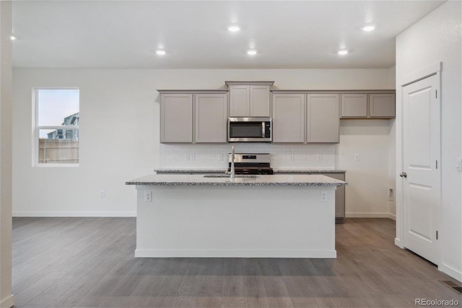 Furnished interior view inside a new home in The Ridge at Lorson Ranch, Colorado Springs (Image 11).
