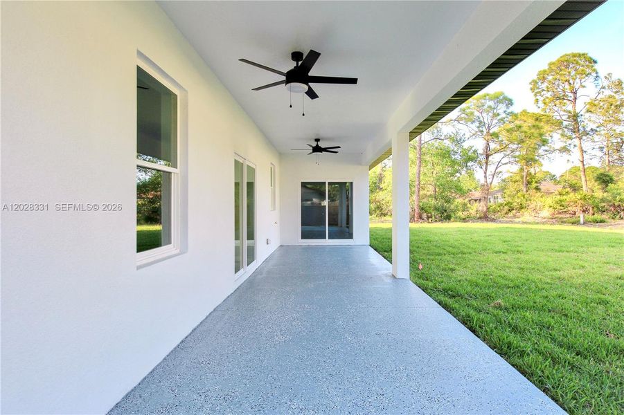 Exterior details and patio area of a home in , Sebring (Image 27). Exterior details and patio area of a home in , Sebring (Image 27).