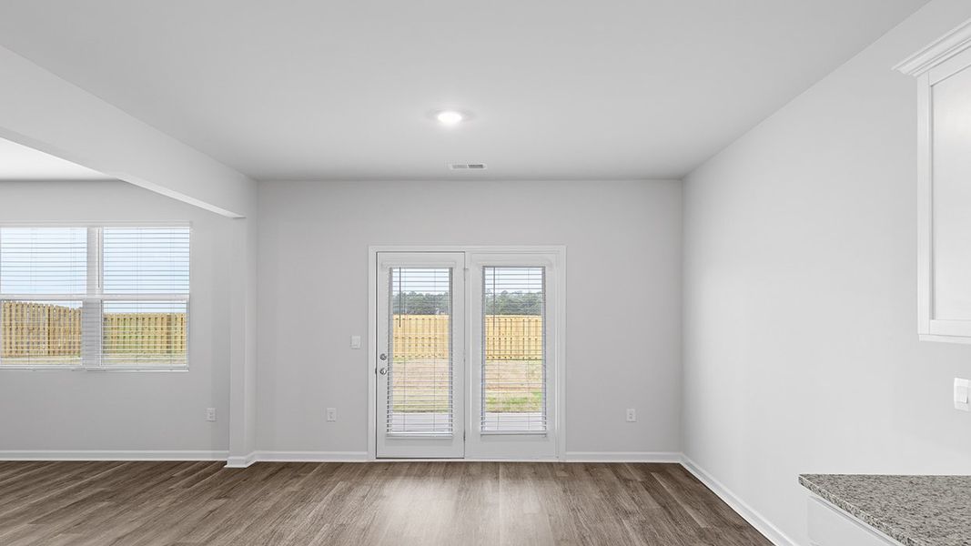 Spacious, unfurnished interior of a new home in Highland Hills, Graniteville (Image 12). Spacious, unfurnished interior of a new home in Highland Hills, Graniteville (Image 12).