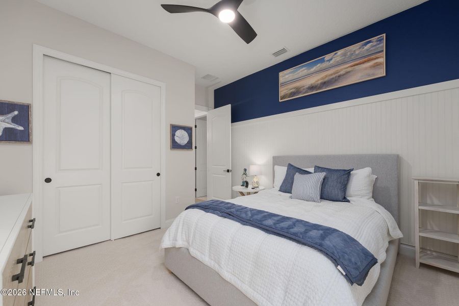 Furnished interior view inside a new home in , St. Augustine (Image 40).