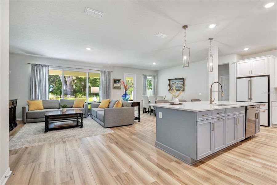 Furnished interior view inside a new home in Oakfield at Mount Dora Village Series, Mount Dora (Image 39).