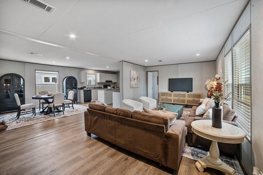 Furnished interior view inside a new home in , Poolville (Image 30).