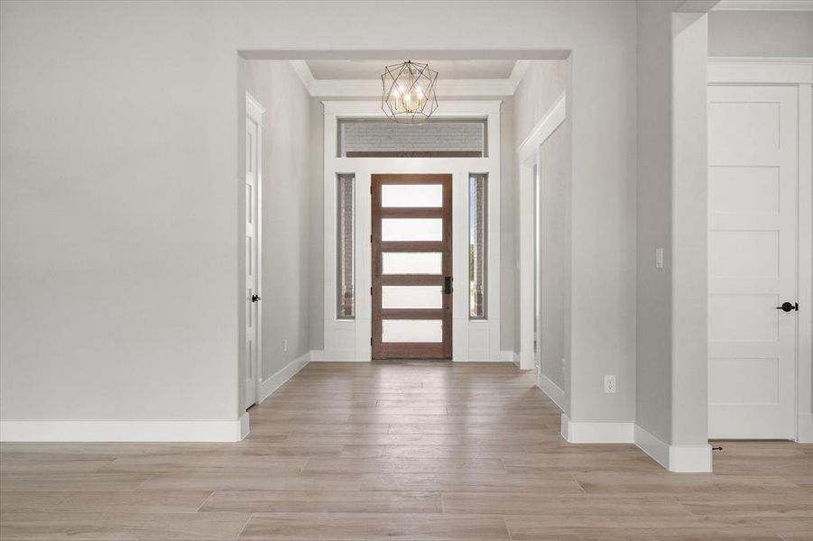 Spacious, unfurnished interior of a new home in , Midlothian (Image 31).