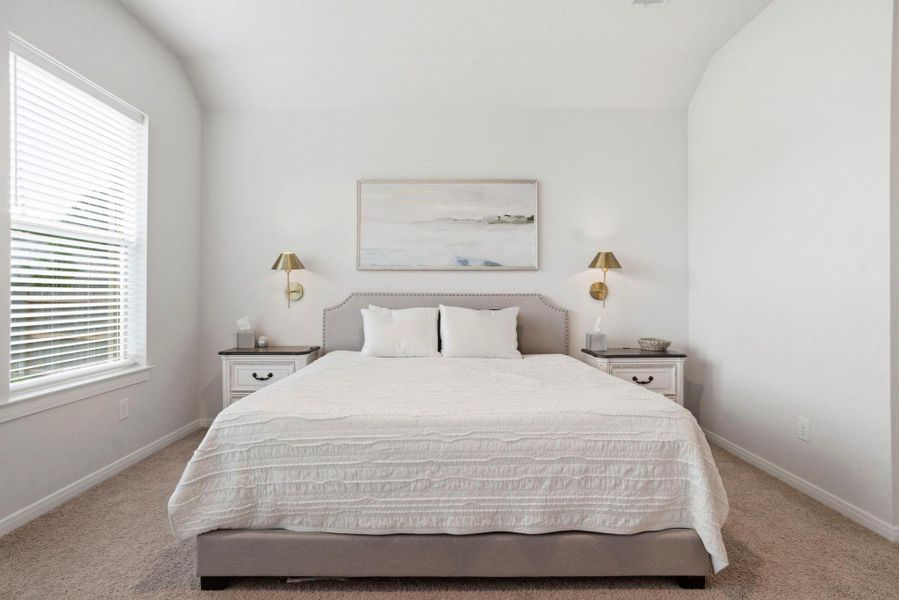 Furnished interior view inside a new home in , Willis (Image 9).