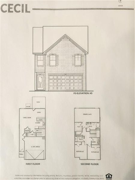 2D floor plan layout of this home in The Enclave at Stonewall Station, Atlanta, GA (Image 3). 2D floor plan layout of this home in The Enclave at Stonewall Station, Atlanta, GA (Image 3).