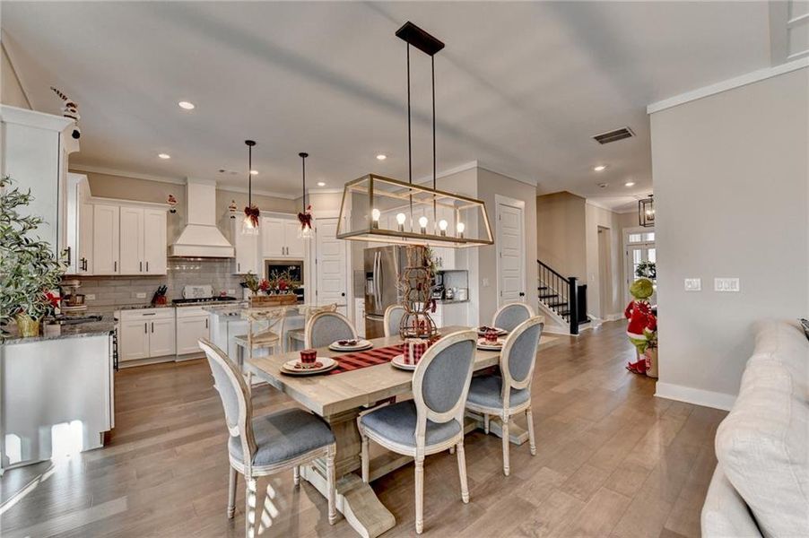 Furnished interior view inside a new home in , Ball Ground (Image 12).