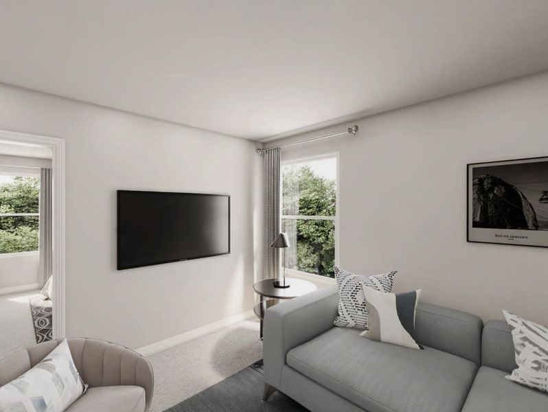 Furnished interior view inside a new home in Shirey Forest - Branches, Lufkin (Image 10).
