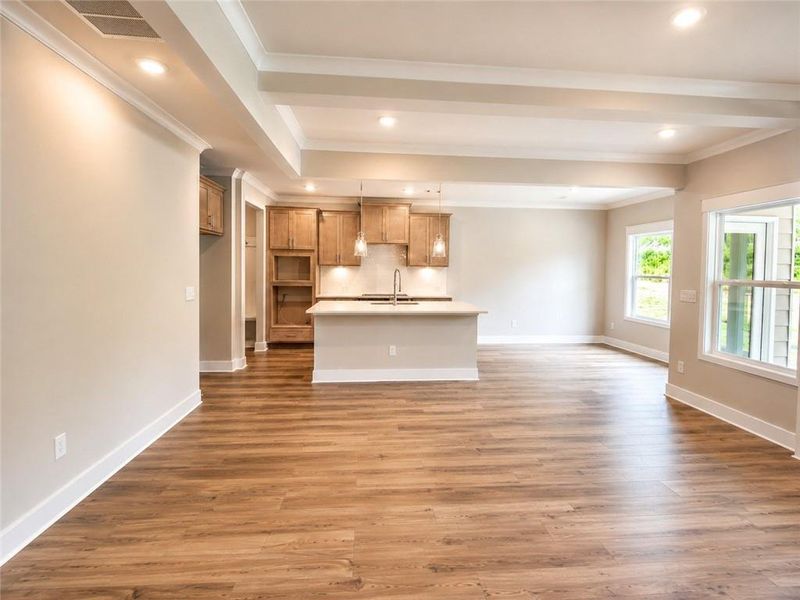 Spacious, unfurnished interior of a new home in Ponderosa Farms Estates, Gainesville (Image 37). Spacious, unfurnished interior of a new home in Ponderosa Farms Estates, Gainesville (Image 37).