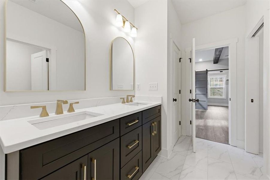 Furnished interior view inside a new home in , Emerson (Image 13). Furnished interior view inside a new home in , Emerson (Image 13).