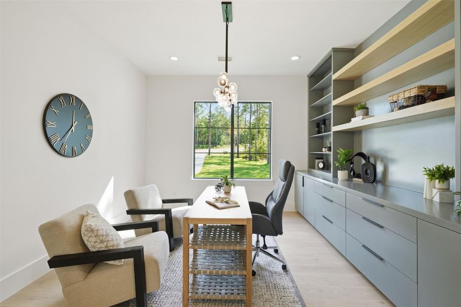 Furnished interior view inside a new home in , Montgomery (Image 9).