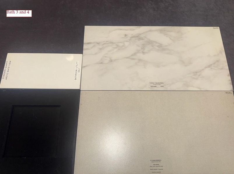 Sample of building materials used in homes in Legacy, League City (Image 5).