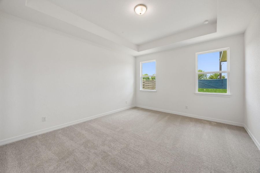 Spacious, unfurnished interior of a new home in Austin Point, Richmond (Image 19).