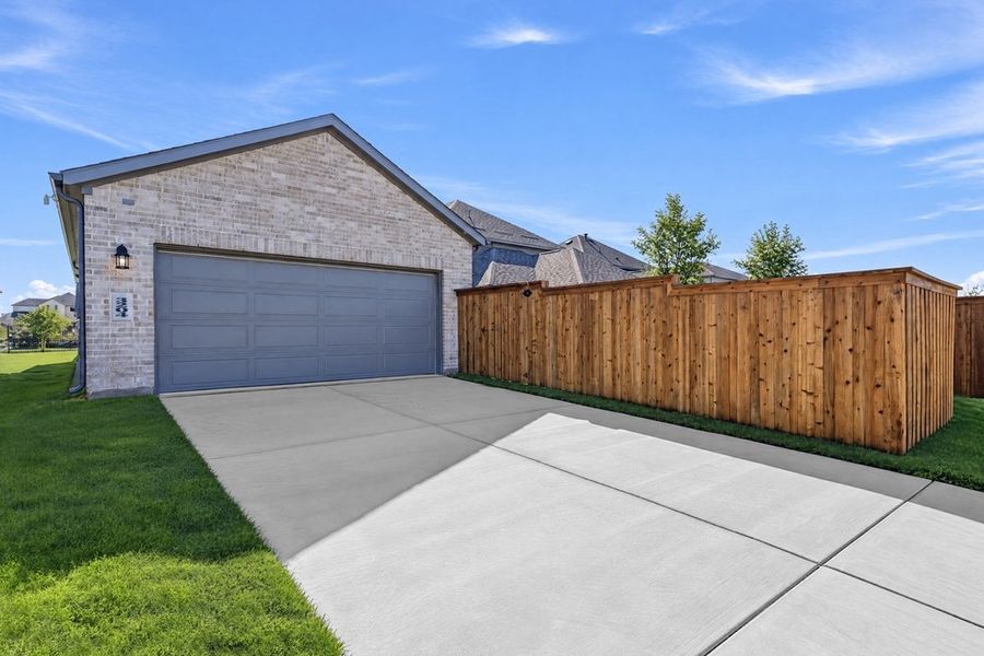 Exterior details and patio area of a home in North Sky Celina, Celina (Image 23). Exterior details and patio area of a home in North Sky Celina, Celina (Image 23).