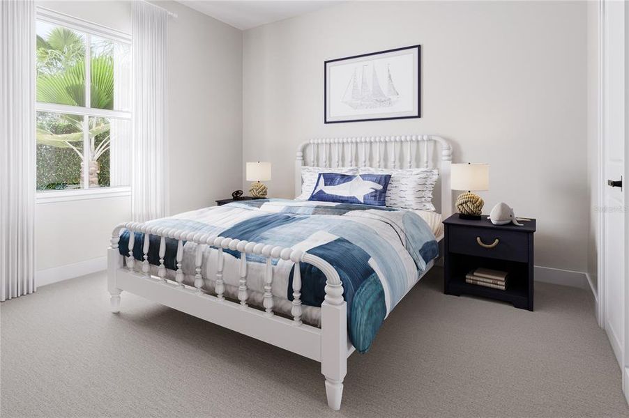 Furnished interior view inside a new home in Lake Mattie Preserve Estates, Auburndale (Image 6).