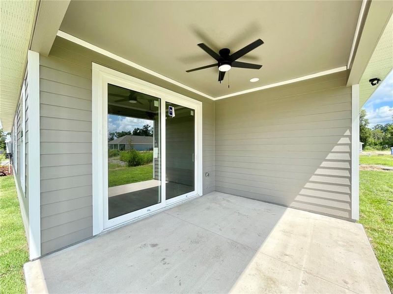 Exterior details and patio area of a home in , Newberry (Image 29). Exterior details and patio area of a home in , Newberry (Image 29).
