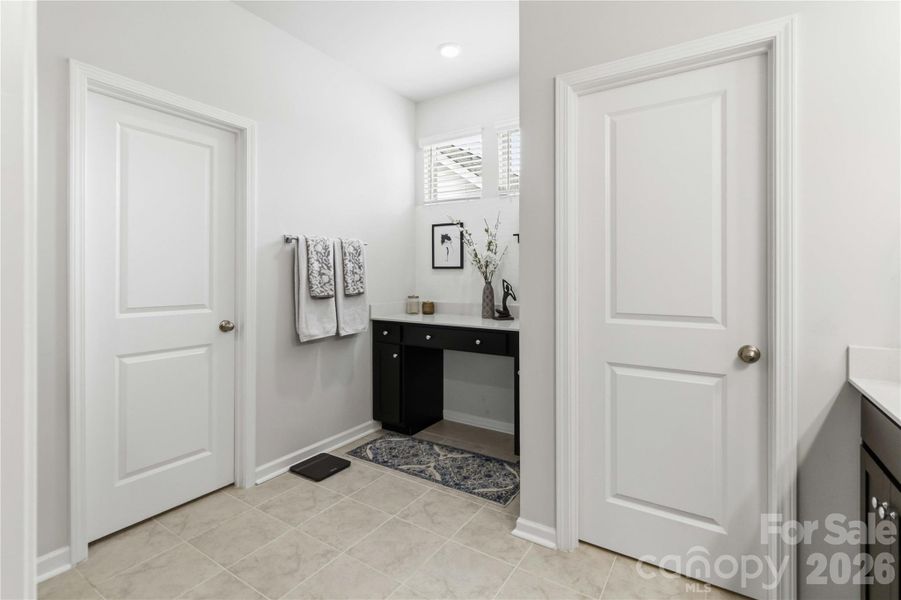 Furnished interior view inside a new home in McFarland Estates, York (Image 18).