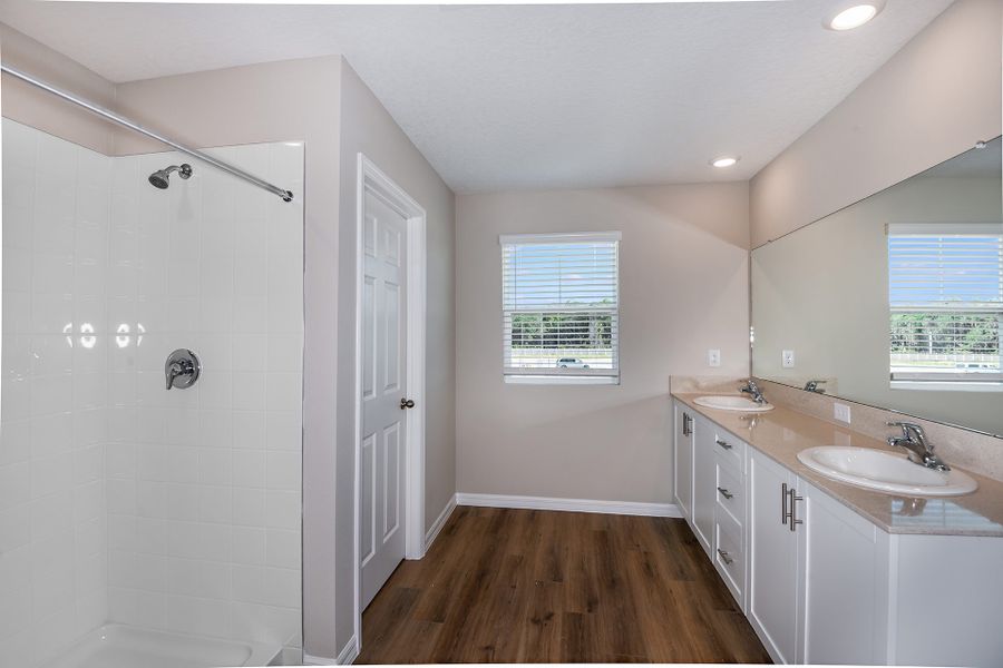Furnished interior view inside a new home in Two Rivers, Zephyrhills (Image 8).