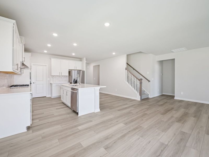 Furnished interior view inside a new home in Oak Manor - Signature Series, Garner (Image 6).