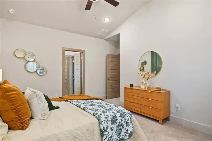 Furnished interior view inside a new home in , Norcross (Image 17).