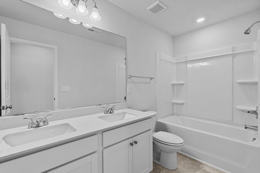 Furnished interior view inside a new home in Hanes Lake, Winston-Salem (Image 14).