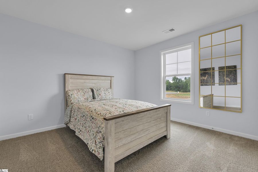 Furnished interior view inside a new home in Halton Oaks, Spartanburg (Image 17). Furnished interior view inside a new home in Halton Oaks, Spartanburg (Image 17).