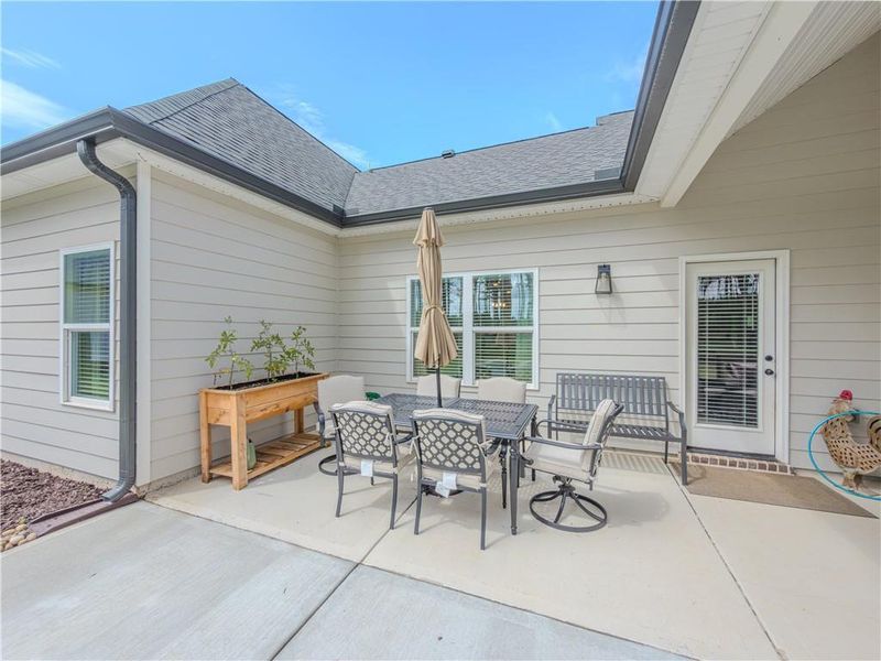 Exterior details and patio area of a home in , Good Hope (Image 31).