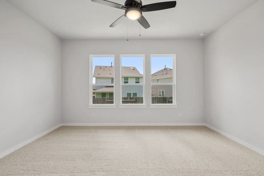 Spacious, unfurnished interior of a new home in Lariat, Liberty Hill (Image 33). Spacious, unfurnished interior of a new home in Lariat, Liberty Hill (Image 33).