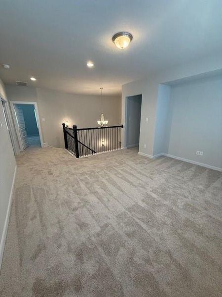 Spacious, unfurnished interior of a new home in Barton Creek Ranch, Conroe (Image 29). Spacious, unfurnished interior of a new home in Barton Creek Ranch, Conroe (Image 29).