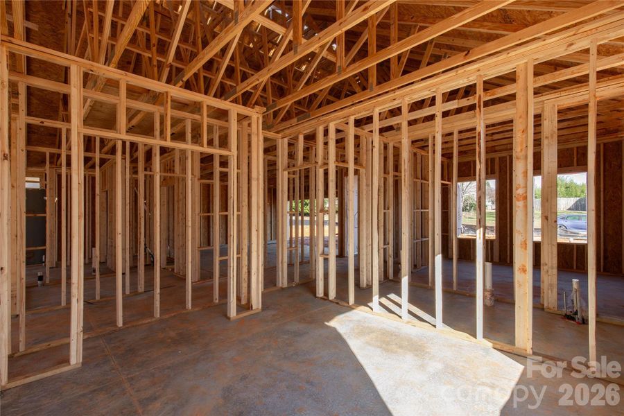 In-progress construction of a new home in , Clover, SC (Image 15).