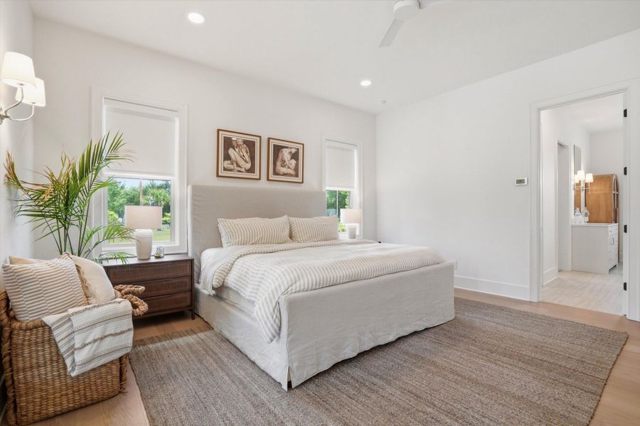 Furnished interior view inside a new home in , Wadmalaw Island (Image 14).