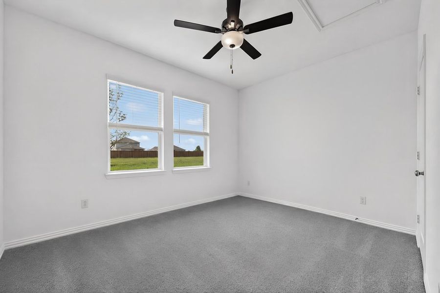 Spacious, unfurnished interior of a new home in River Ridge, Crandall (Image 18). Spacious, unfurnished interior of a new home in River Ridge, Crandall (Image 18).