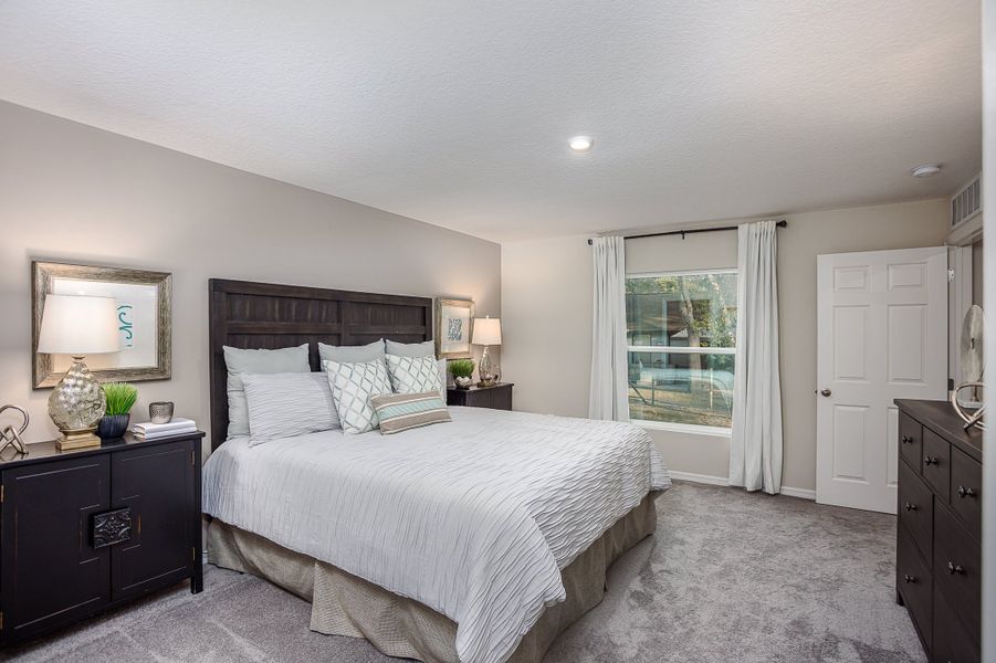 Representative furnished interior of a home built from the Orchid by Maronda Homes in Coastal Communities, Edgewater (Image 12).