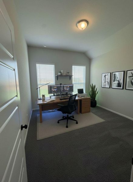 Furnished interior view inside a new home in , Iowa Colony (Image 12).