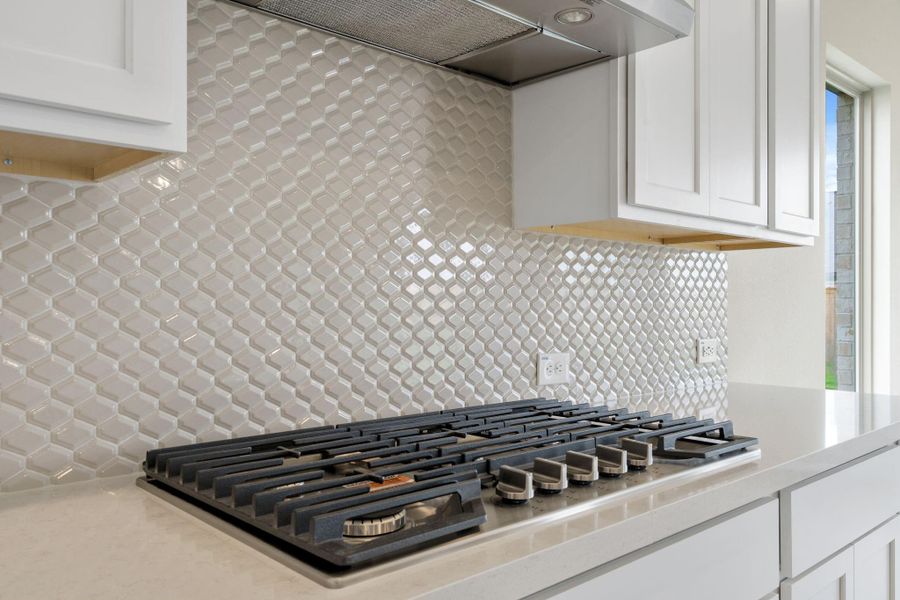 Close-up of interior finishes inside a home in Bridgeland, Cypress (Image 15).