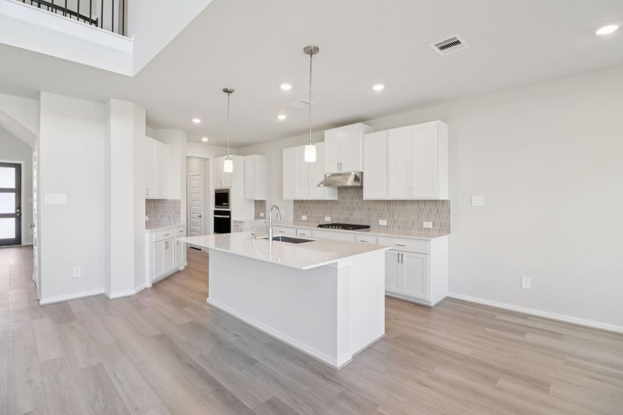 Photo is not of the actual home, but is an inspirational photo of builder’s model home and may depict options, furnishings, and/or decorator features that are not included