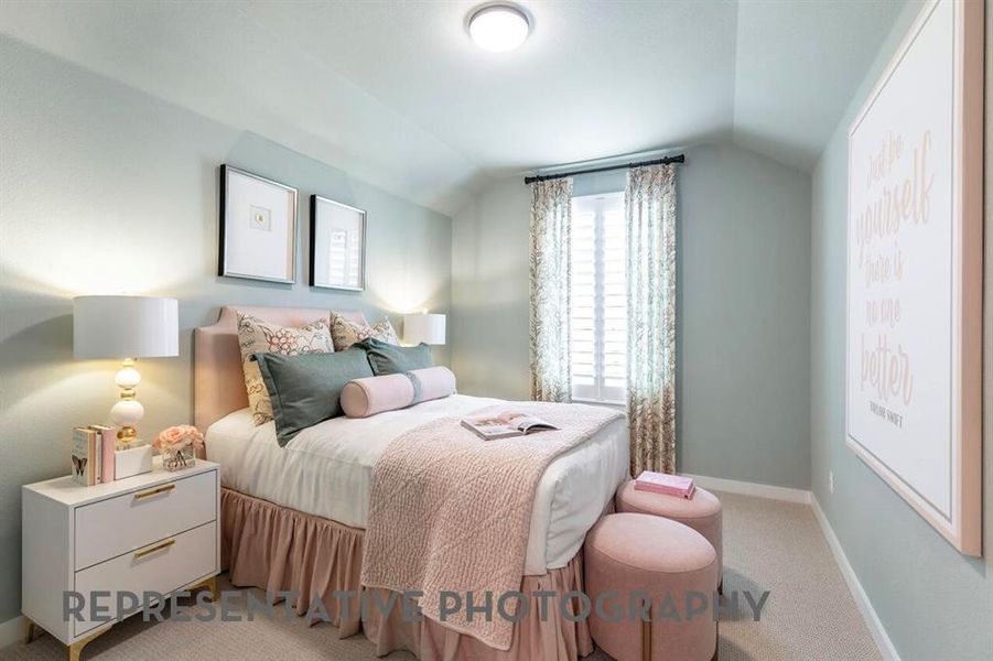 Furnished interior view inside a new home in Mosaic, Celina (Image 10).