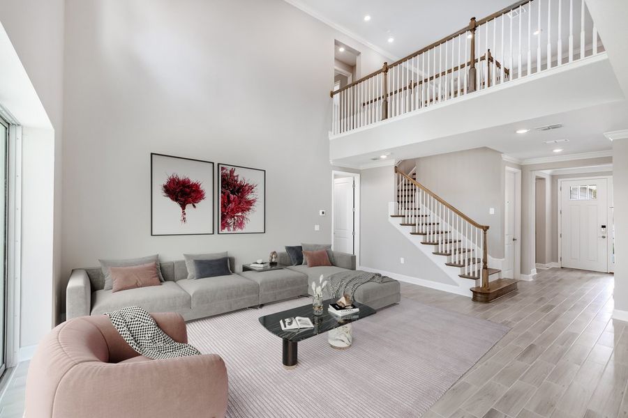 Representative furnished interior of a home built from the La Palma by Taylor Morrison in Osprey Cove, St. Marys (Image 10).