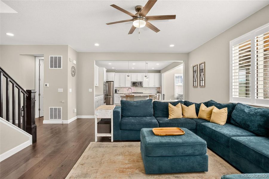 Furnished interior view inside a new home in , Littleton (Image 17).
