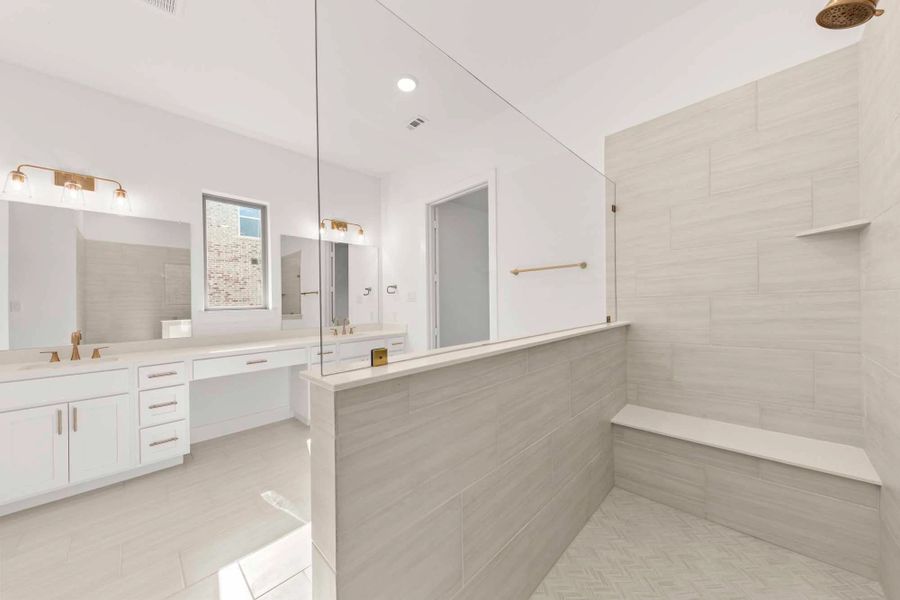 Primary Bathroom featuring the Serene Collection