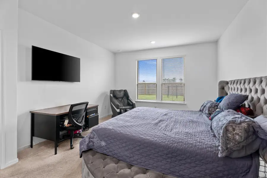 Furnished interior view inside a new home in , Crosby (Image 31).