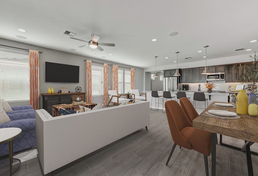 Virtually Staged Great Room - 4 of 26