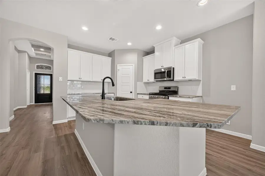 Furnished interior view inside a new home in , Angleton (Image 6).